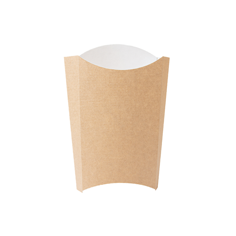 BARQUETA CARTON KRAFT PATATAS GRANDE 50 UDS - Imagen 3