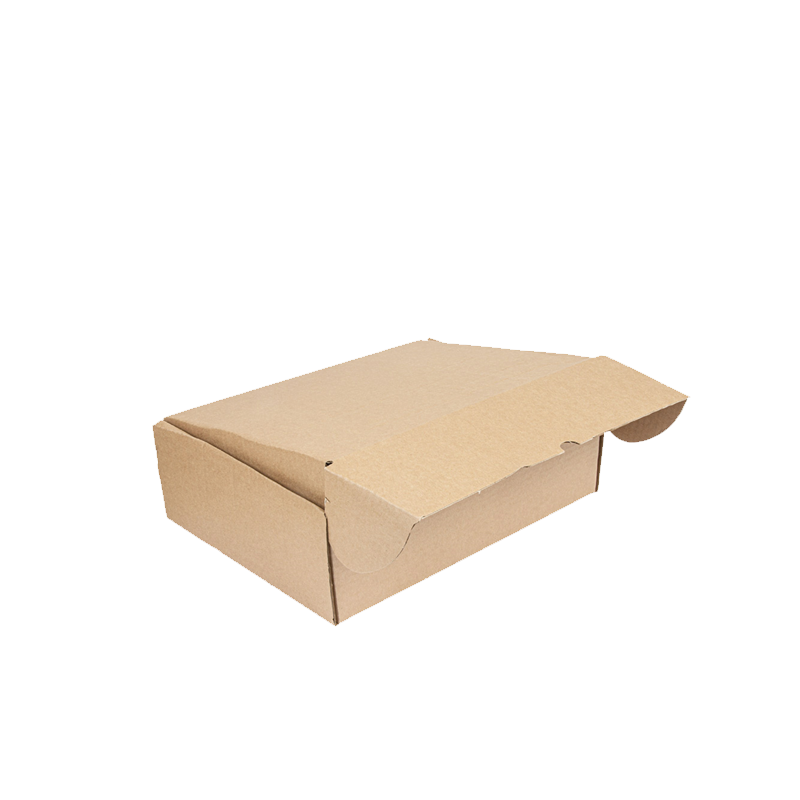 CAJA CARTON KRAFT FAST-FOOD AUTOMONTABLE 50 UDS - Imagen 3