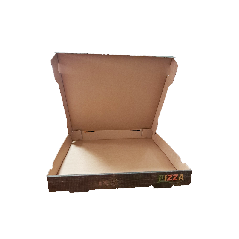 CAJA PIZZA BLANCO KRAFT 300x300x40 MM 100 UDS - Imagen 2