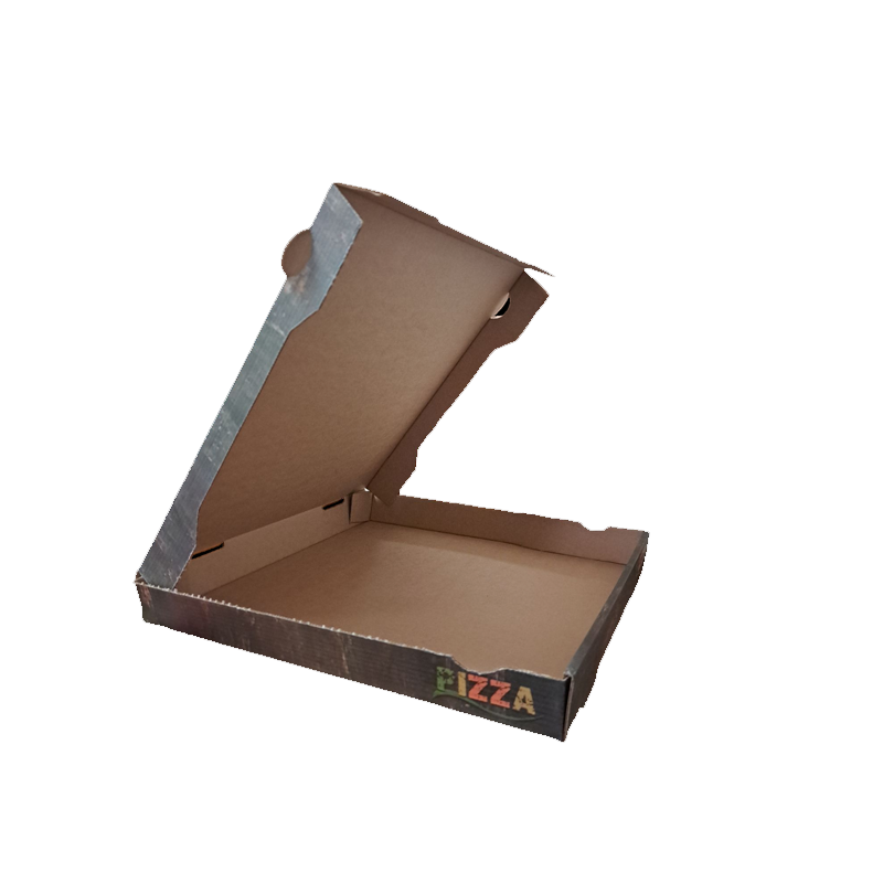 CAJA PIZZA BLANCO KRAFT 300x300x40 MM 100 UDS - Imagen 3