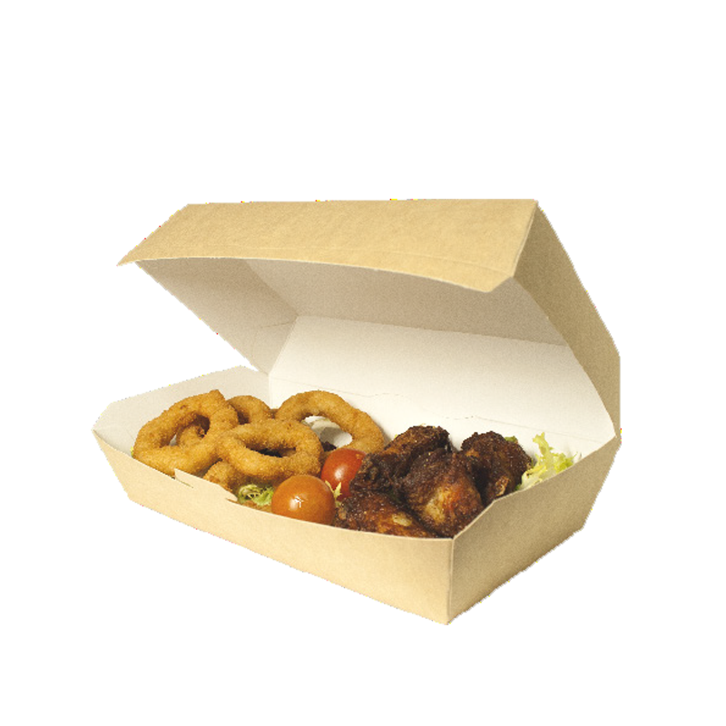 CONCHA CARTON KRAFT PORTAMENU 25 UDS - Imagen 2