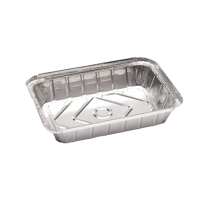 ENVASE ALUMINIO RECTANGULAR 890 CC 100 UDS - Imagen 2