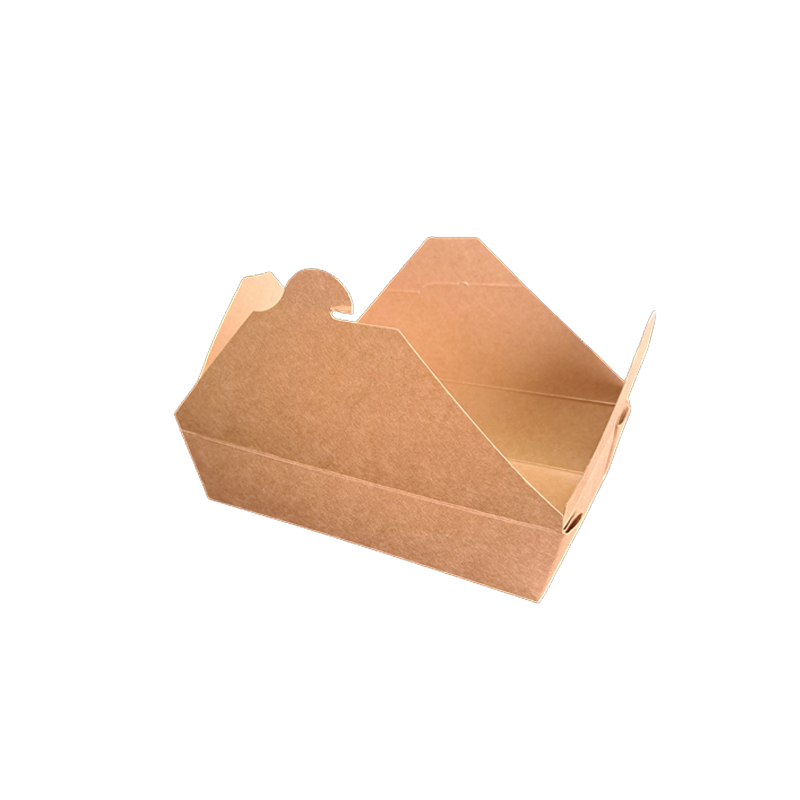ENVASE CARTON KRAFT TAKE AWAY 1400 CC 50 UDS - Imagen 3