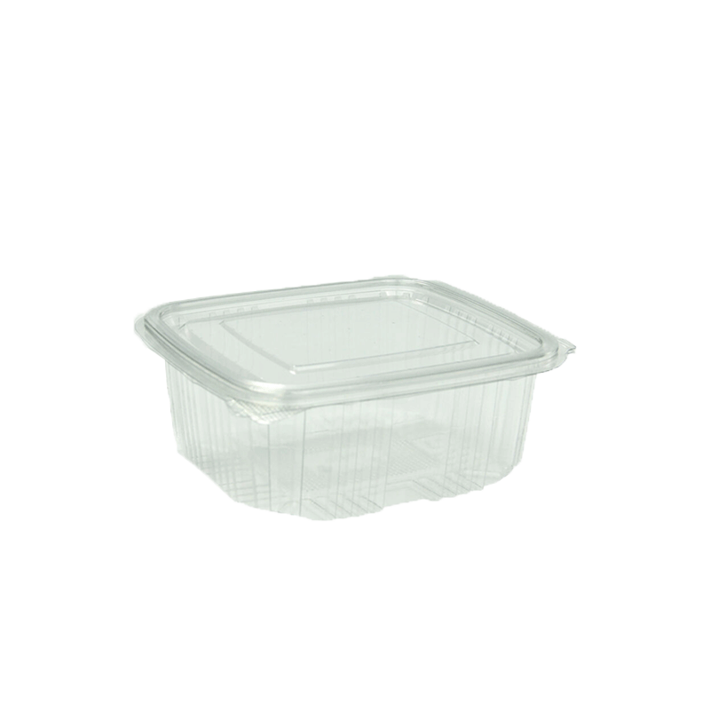 TARRINA BISAGRA CUADRADA PET 750 CC 100 UDS - Imagen 3