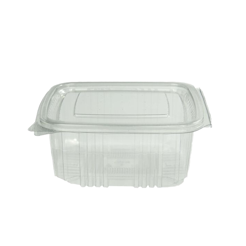 TARRINA BISAGRA CUADRADA PET 1000 CC 100 UDS - Imagen 3