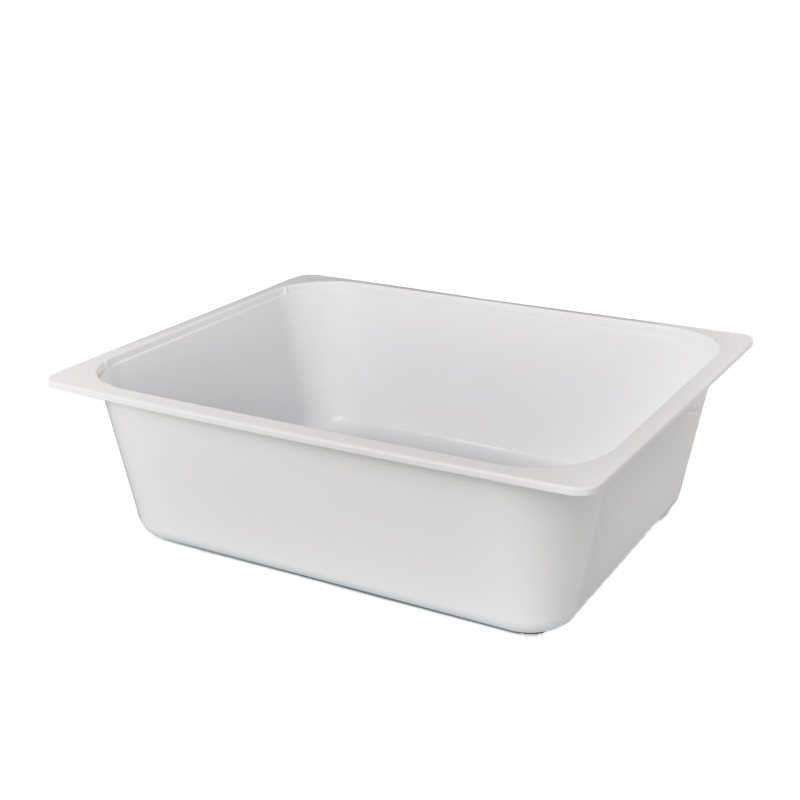 BANDEJA GASTRONOR PP H100 BLANCA 6500 CC 50 UDS - Imagen 2