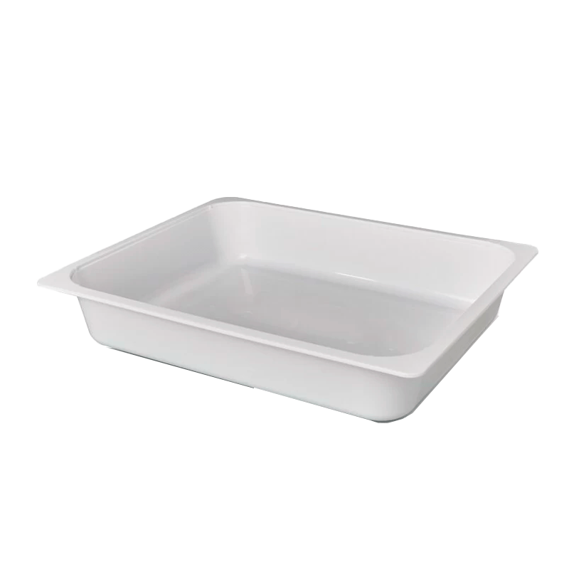 BANDEJA GASTRONOR PP H60 BLANCA 3500 CC 80 UDS - Imagen 2