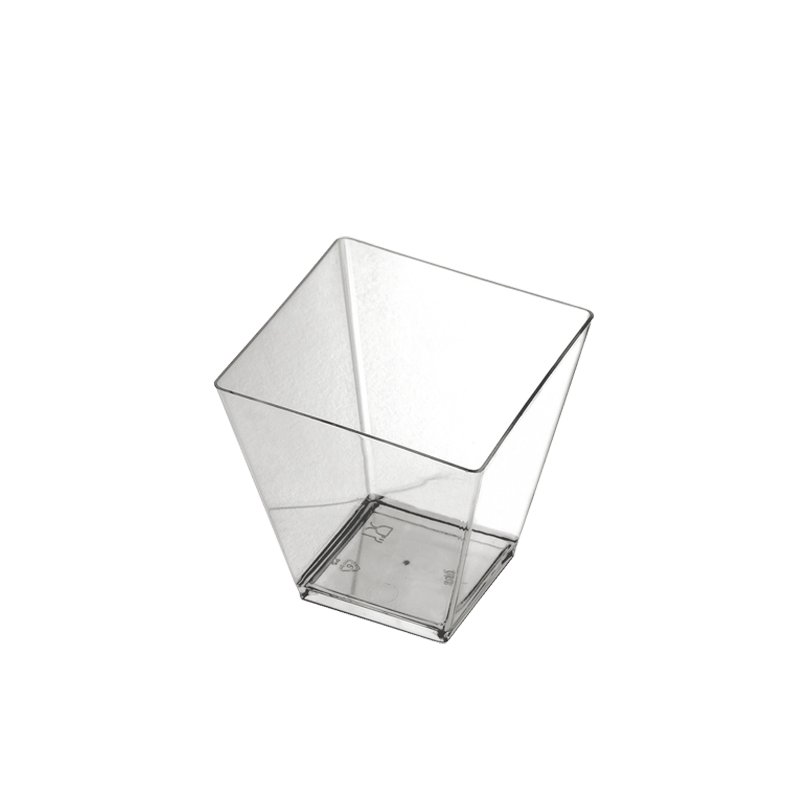 COPITA PAGODA TRANSPARENTE PS 200 ML 12 UDS - Imagen 2