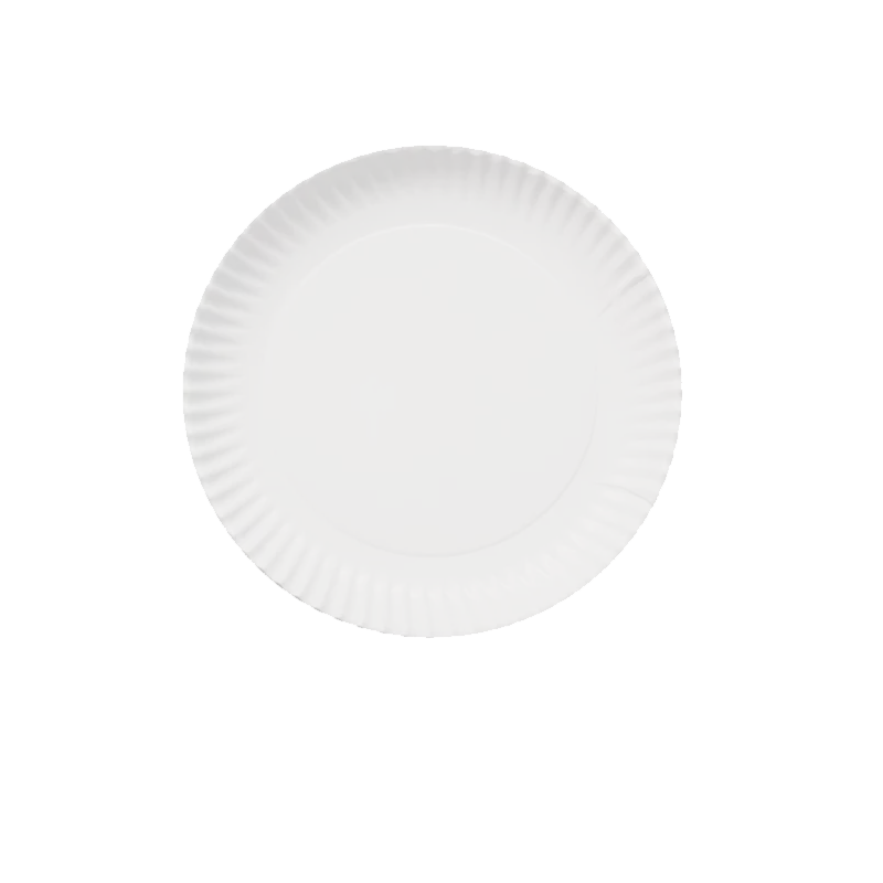 PLATO CARTON BLANCO 40 CM 50 UDS - Imagen 2