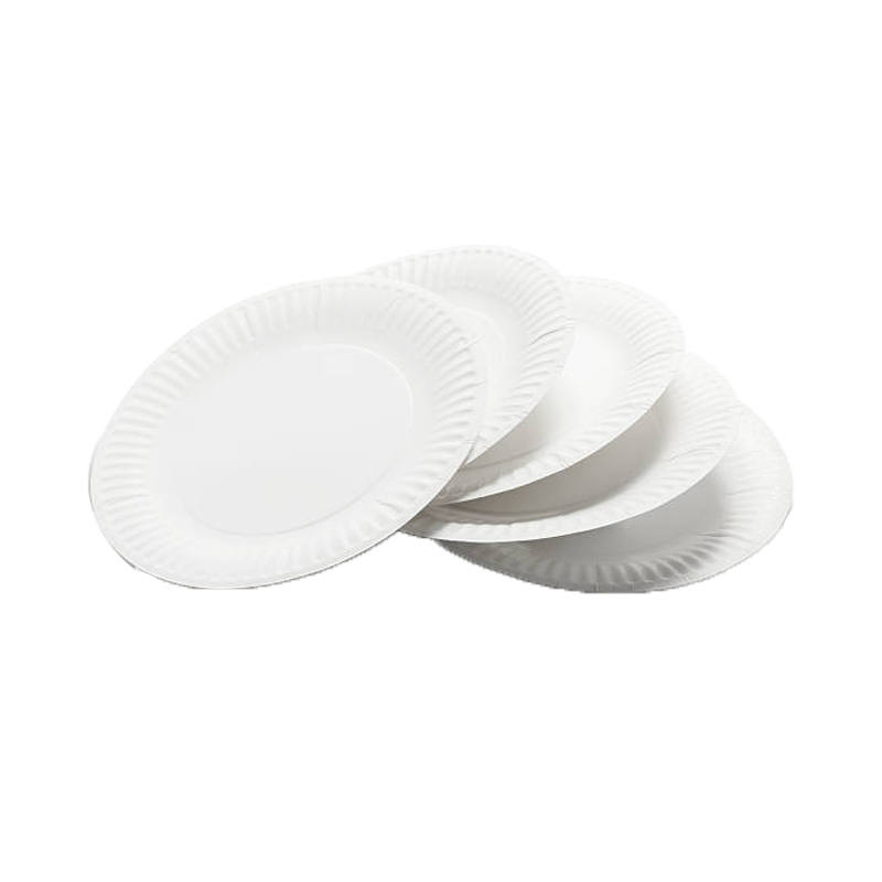 PLATO CARTON BLANCO 40 CM 50 UDS - Imagen 3