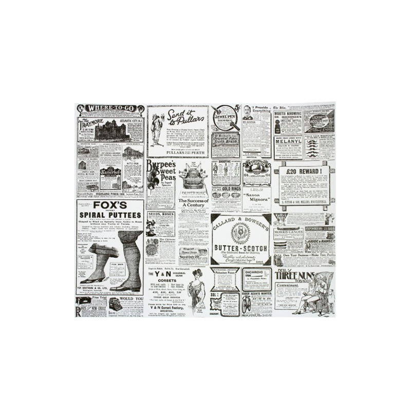 LAMINA PAPEL 28X31 ANTIGRASA PERIODICO 40GR 1000 UDS - Imagen 3