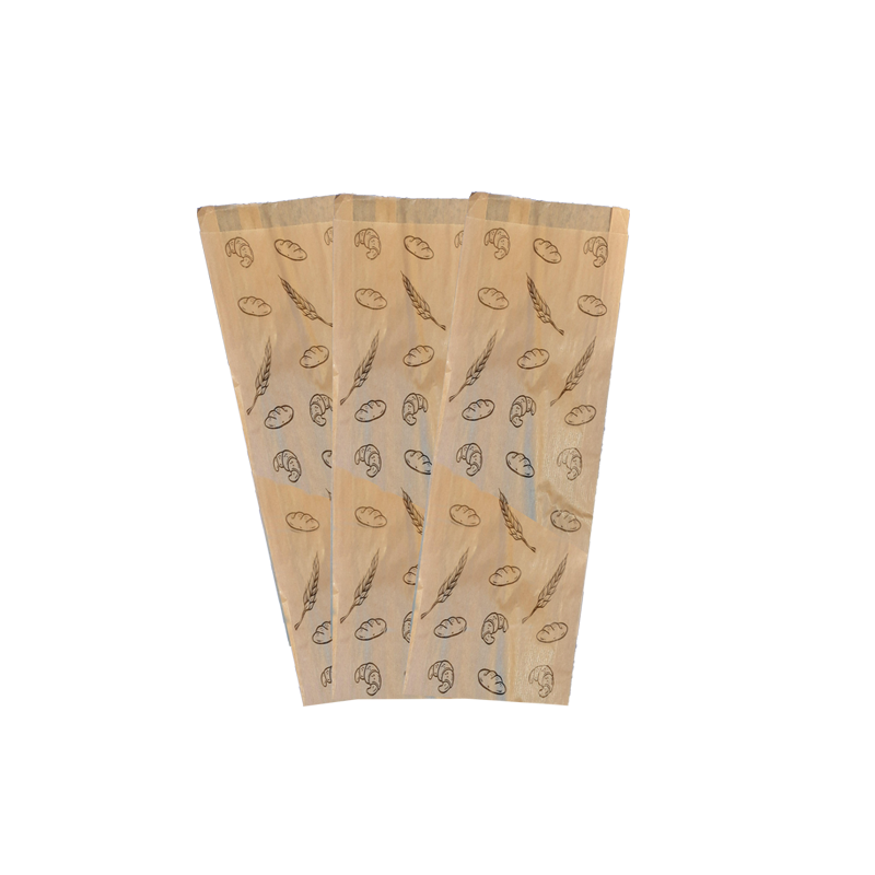 BOLSA PAPEL KRAFT 9+5x31 1/2 BAGUETE  2000 UDS - Imagen 2