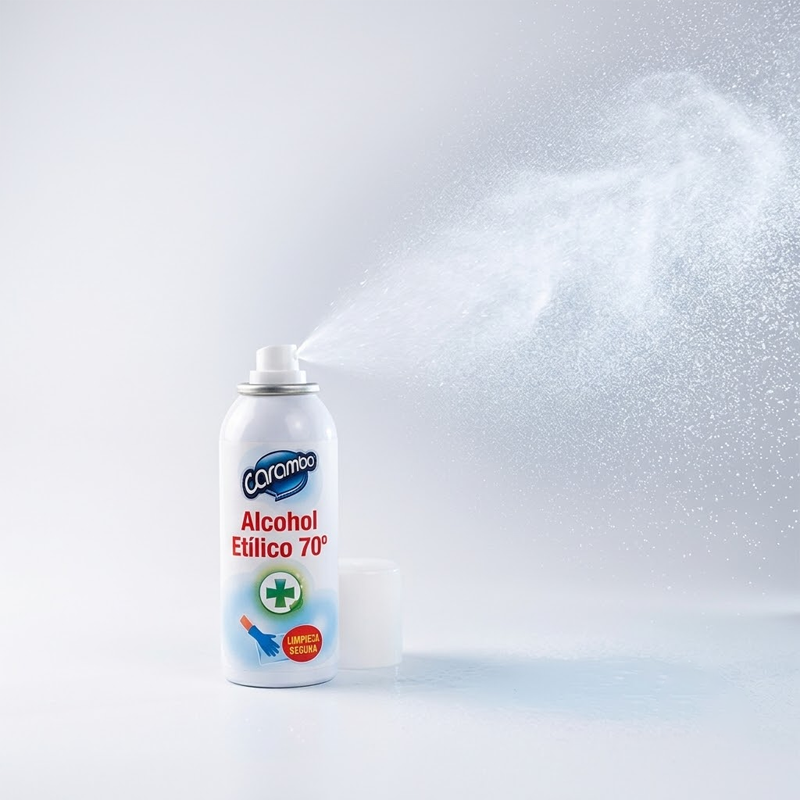 ALCOHOL ETILICO 70º AEROSOL 100 ML - Imagen 2