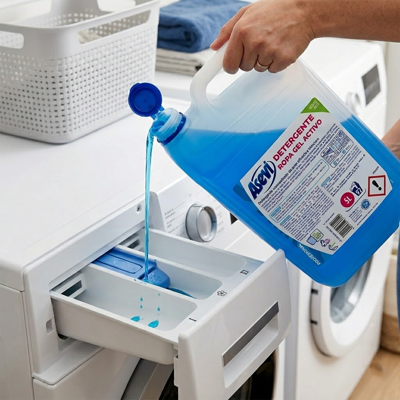 DETERGENTE GEL ACTIVO PROFESIONAL ASEVI 92 DOSIS 5 L - Imagen 2