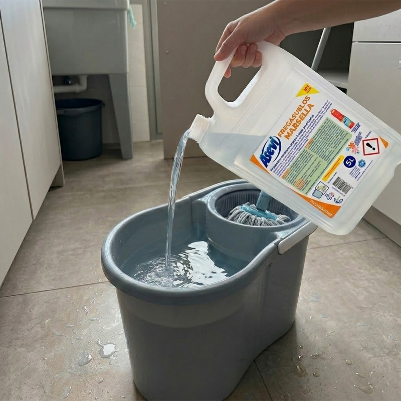 FREGASUELOS NARANJA PROFESIONAL ASEVI 5 L - Imagen 2