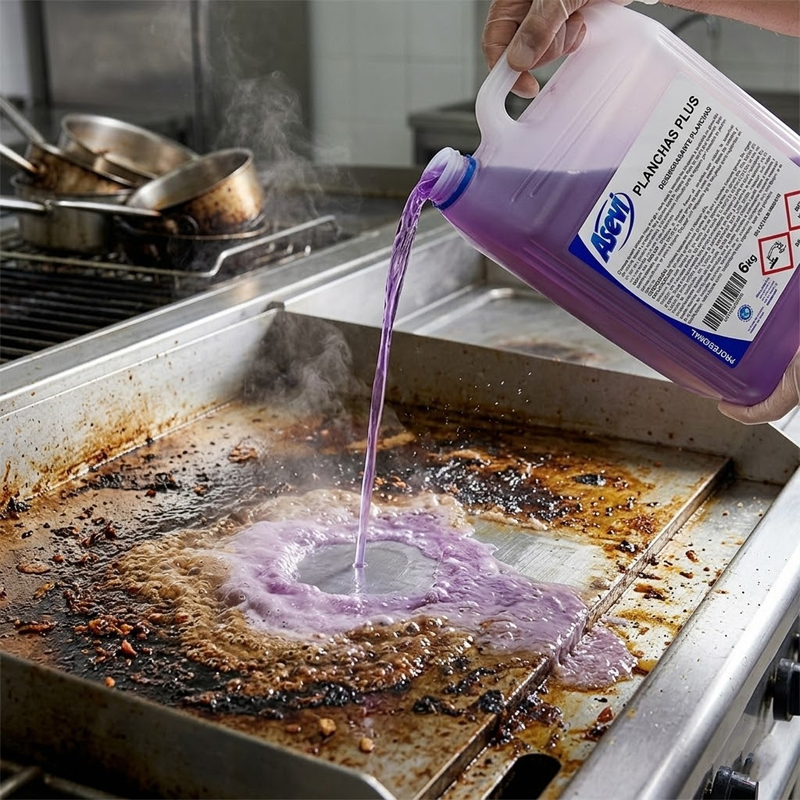 PLANCHA PLUS PROFESIONAL ASEVI 6 KG - Imagen 2
