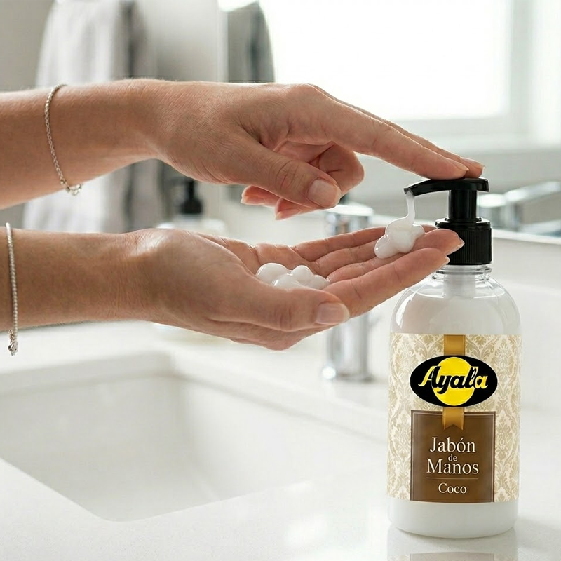 JABON MANOS COCO DOSIFICADOR AYALA 500 ML - Imagen 2