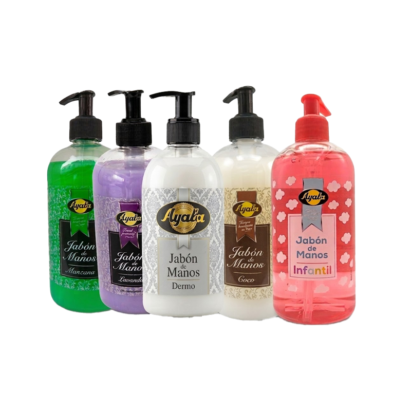 JABON MANOS COCO DOSIFICADOR AYALA 500 ML - Imagen 3