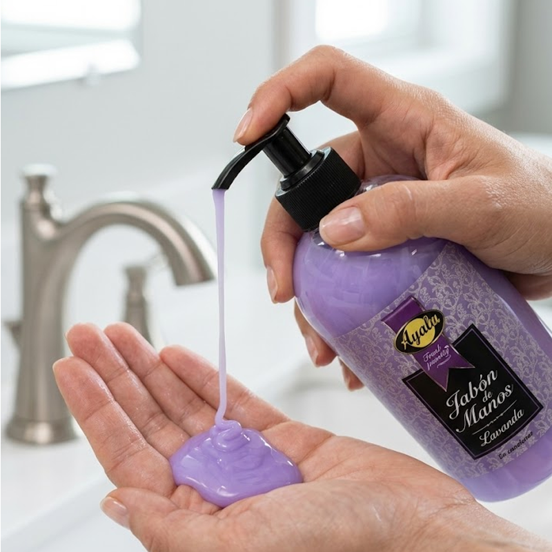 JABON MANOS LAVANDA DOSIFICADOR AYALA 500 ML - Imagen 2