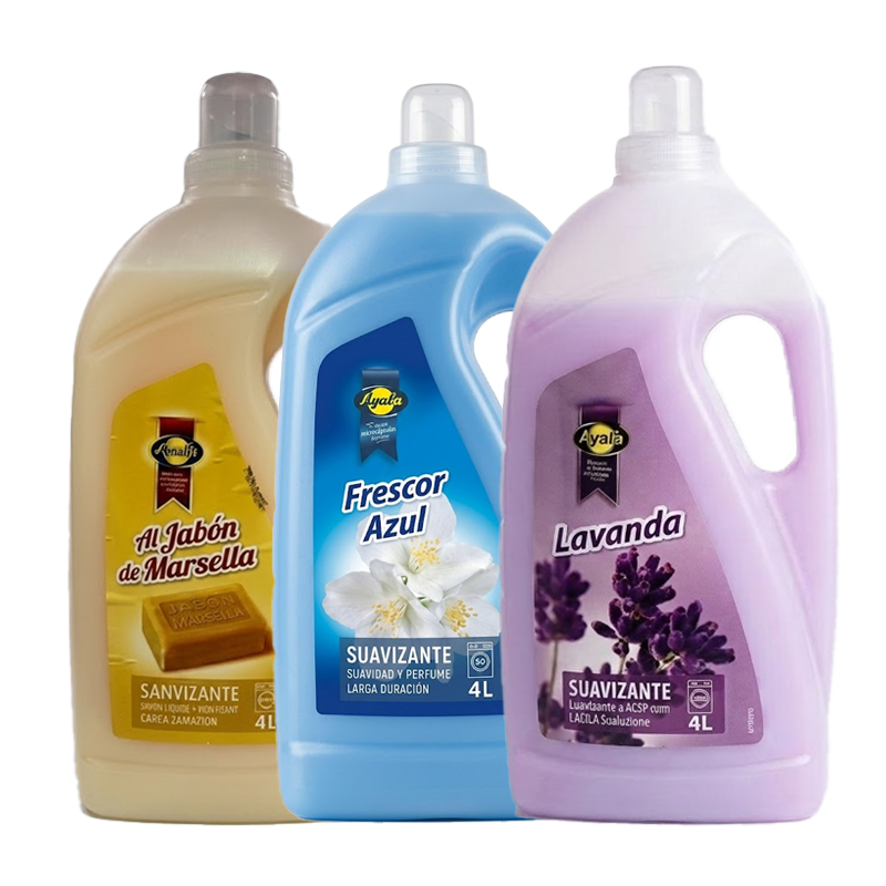 SUAVIZANTE AZUL FLORAL AYALA 4 L - Imagen 3