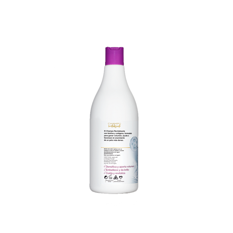 CHAMPU REVITALIZANTE BIOTINA Y COLAGENO 750 ML - Imagen 2