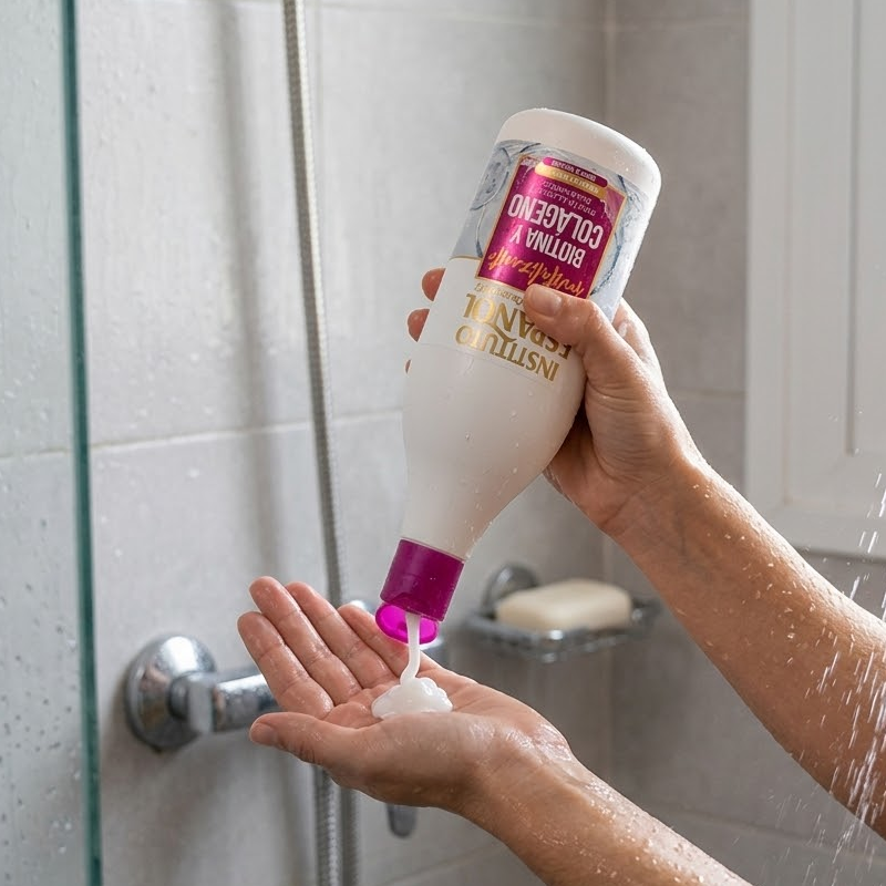 CHAMPU REVITALIZANTE BIOTINA Y COLAGENO 750 ML - Imagen 3