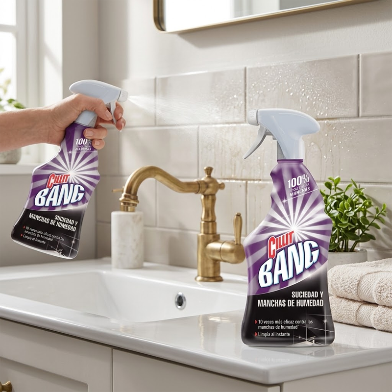 CILLIT BANG MANCHAS SUCIEDAD Y HUMEDAD 750 ML - Imagen 2