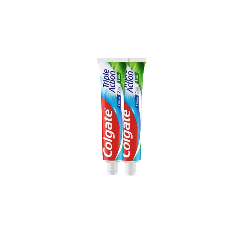 CREMA DENTAL COLGATE TRIPLE ACCION 2X75 ML - Imagen 2