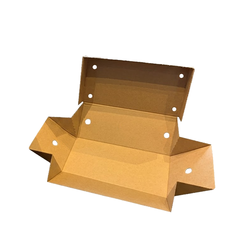 CONCHA CARTON KRAFT BURGUER FLOR 240x120x100 100 UDS - Imagen 2