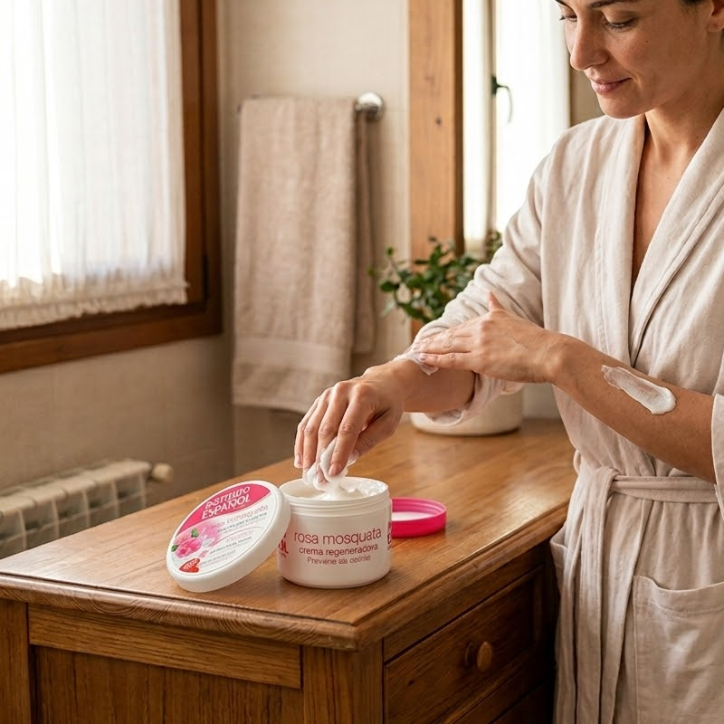 CREMA CORPORAL ROSA MOSQUETA 400 ML - Imagen 3
