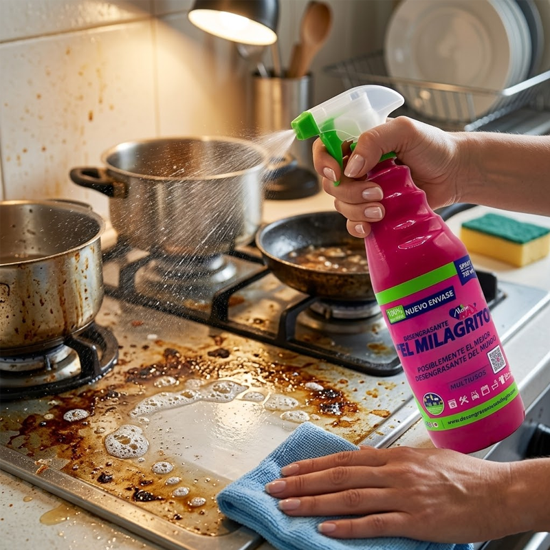 DESENGRASANTE EL MILAGRITO PISTOLA 750 ML - Imagen 2