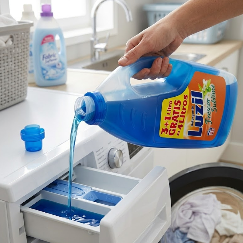 DETERGENTE LUZIL FRESCOR 4 L - Imagen 2