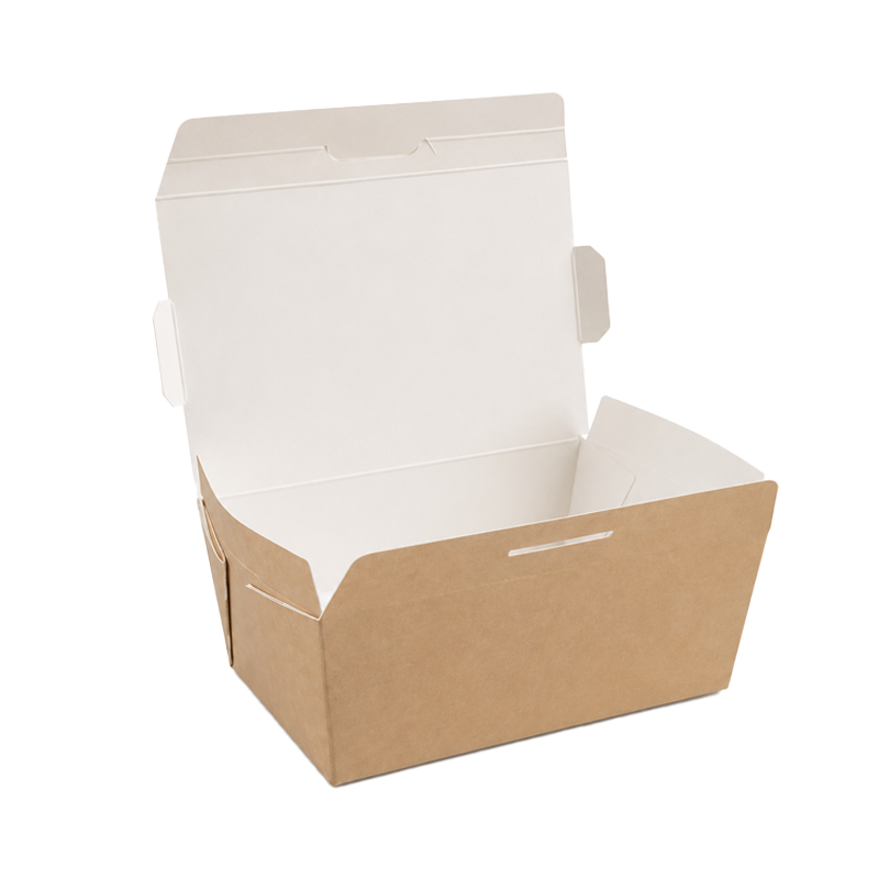 ENVASE CARTON KRAFT COOK PAC MICRO-HORNO 1060 CC 50 UDS - Imagen 2