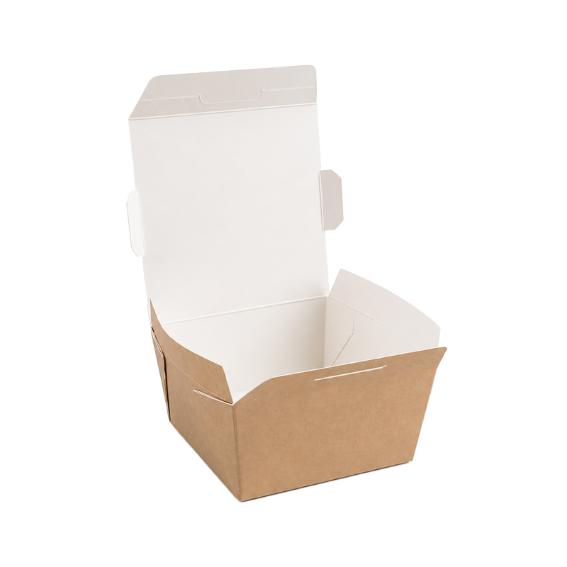 ENVASE CARTON KRAFT COOK PAC MICRO-HORNO 580 CC 50 UDS - Imagen 2