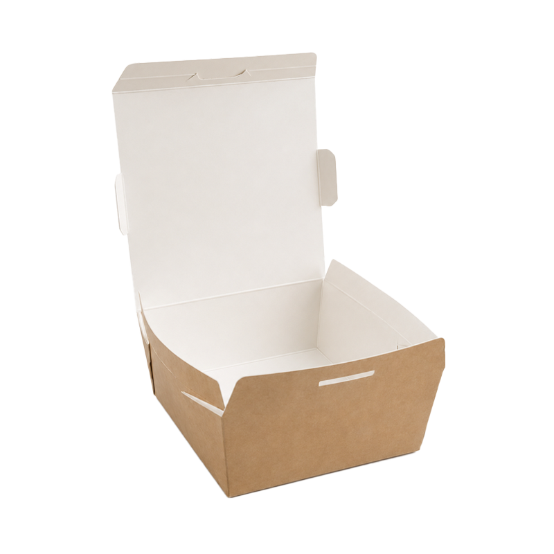 ENVASE CARTON KRAFT COOK PAC MICRO-HORNO 700 CC 50 UDS - Imagen 2