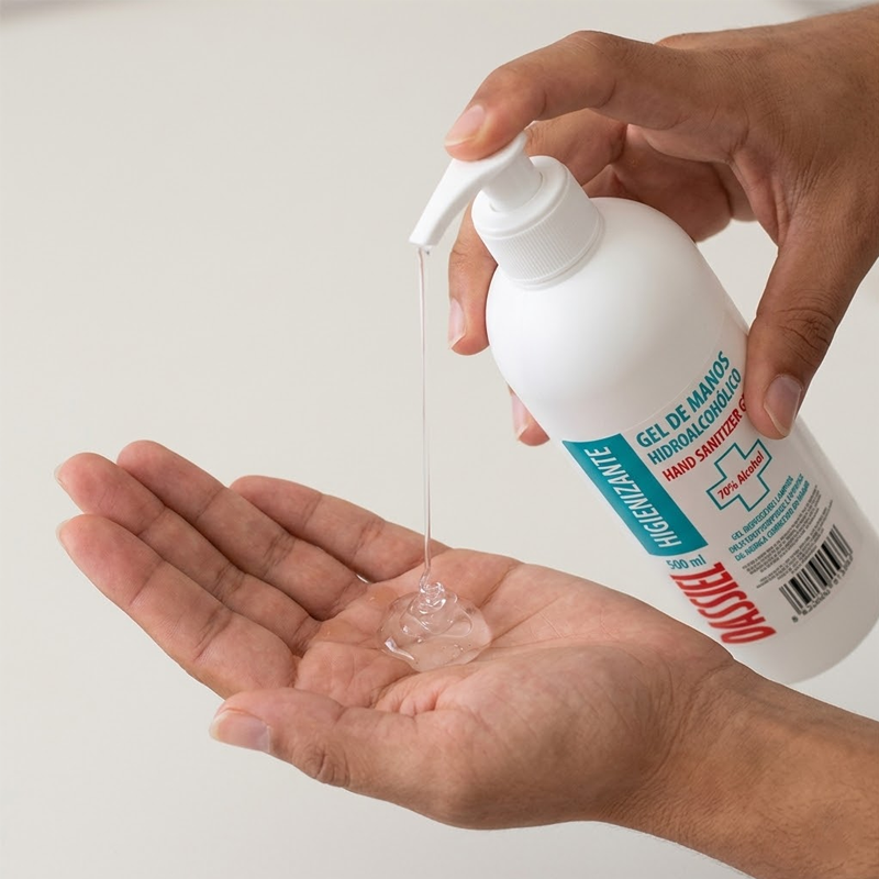 GEL HIDROALCOHOLICO DASSIEL 500 ML - Imagen 2