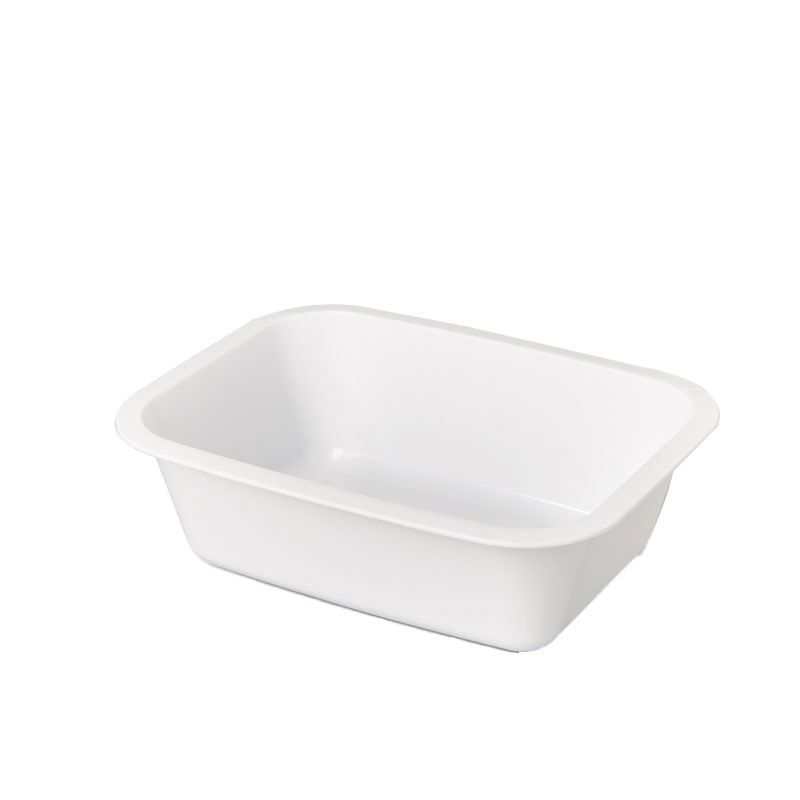 BANDEJA GASTRONOR PP 1/8 H50 BLANCA 650 CC 110 UDS - Imagen 2
