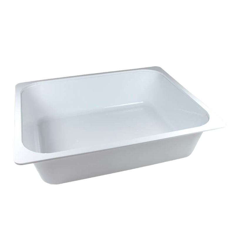 BANDEJA GASTRONOR PP H80 BLANCA 4700 CC 54 UDS - Imagen 3
