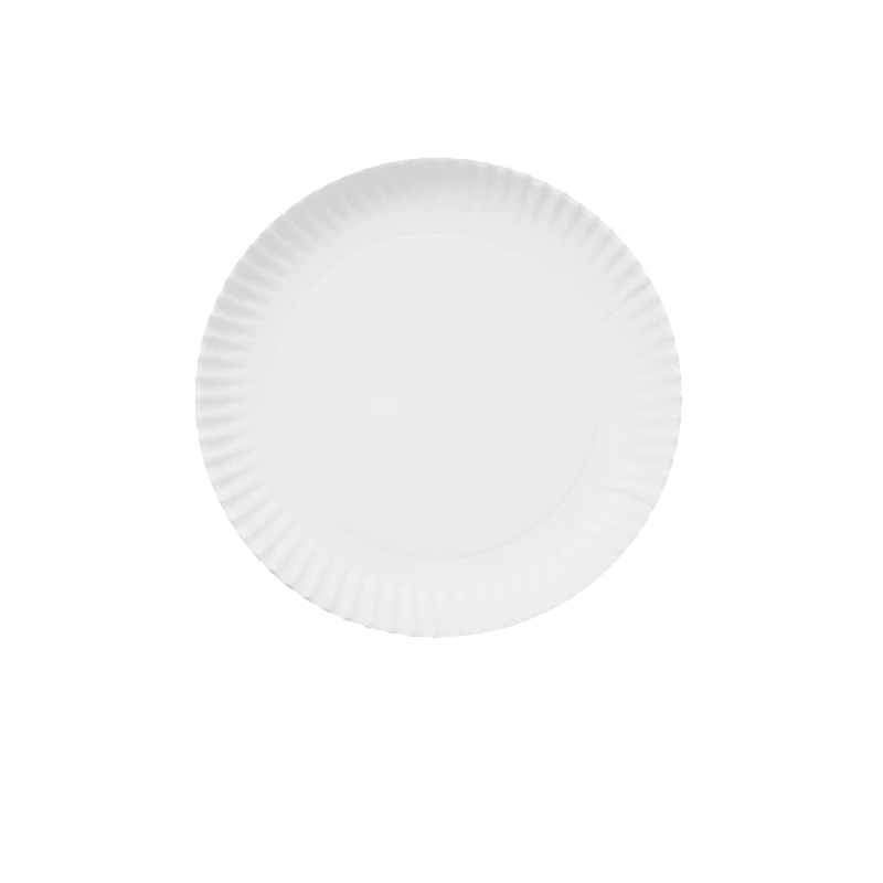 PLATO CARTON BLANCO 36 CM 50 UDS - Imagen 2