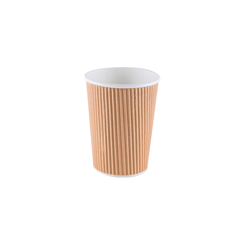 VASO CARTÓN CORRUGADO D-80 8oz 240 CC 25 UDS - Imagen 2