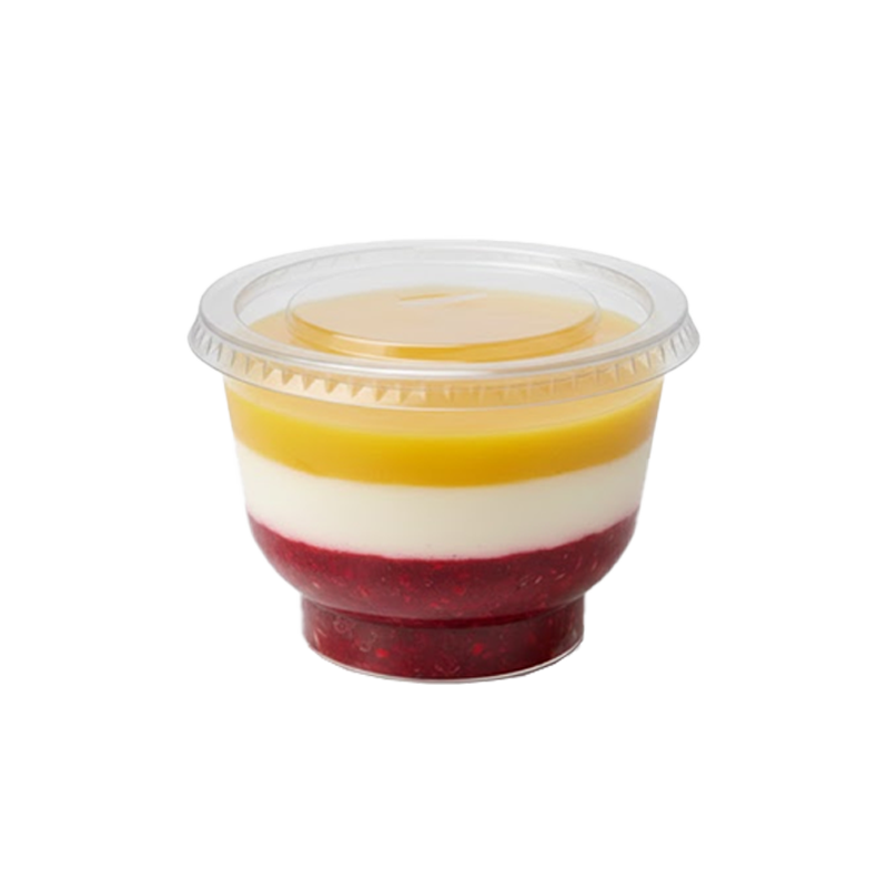 TAPA PLANA VASO POSTRE PS 200 CC 100 UDS - Imagen 2