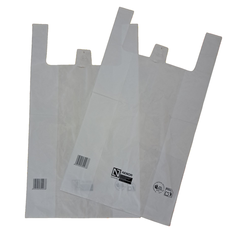 BOLSA ASA BLANCA 60x70 70% EAN MAXI 50 UDS - Imagen 2
