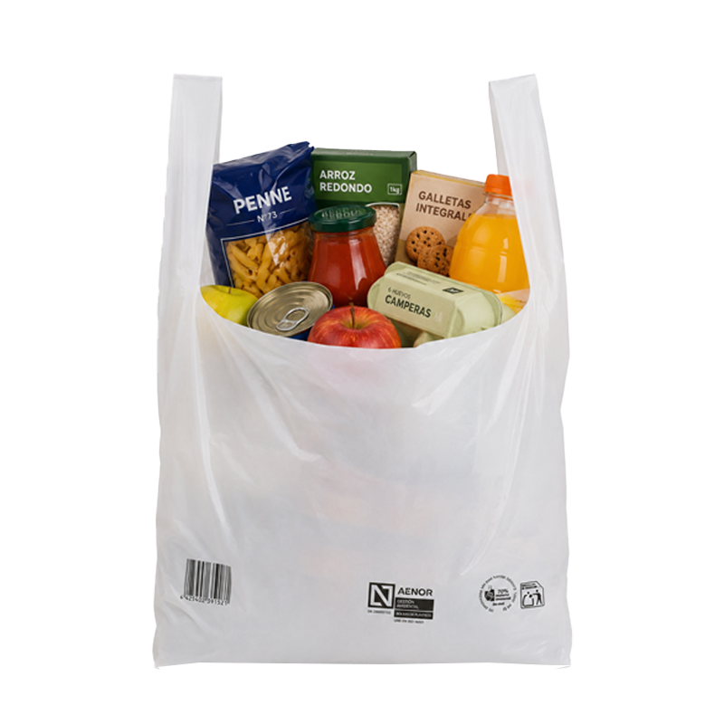 BOLSA ASA BLANCA 30x40 70% EAN MAXI 20 UDS - Imagen 3
