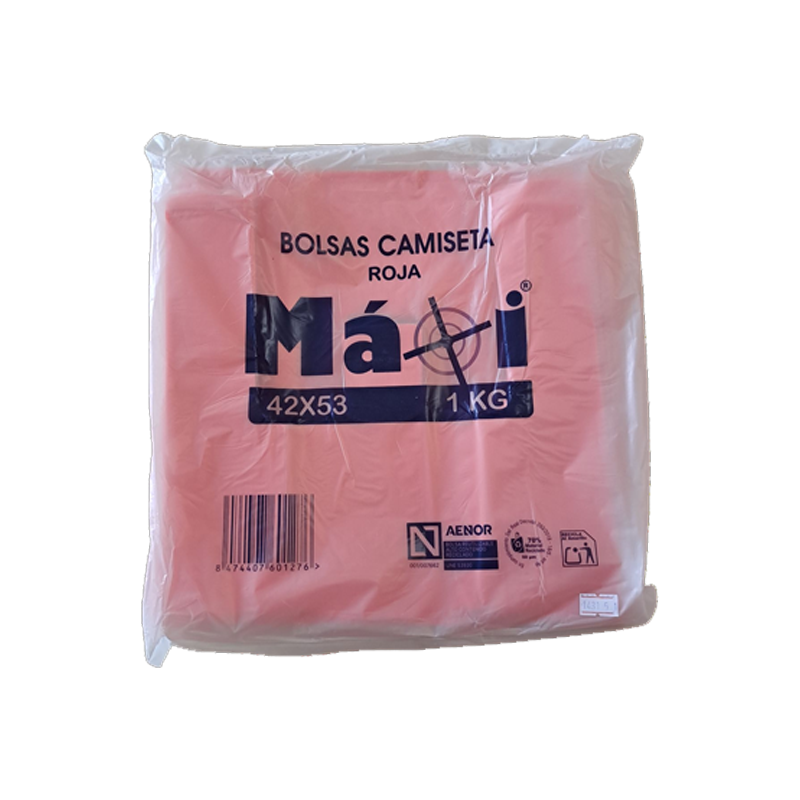 BOLSA ASA ROJA 42×53 70% EAN MAXI 20 UDS - Imagen 4