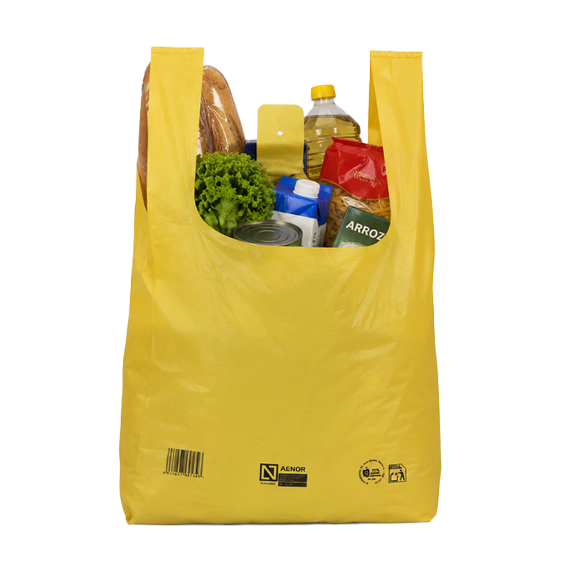 BOLSA ASA AMARILLA 42x53 70% EAN MAXI 20 UDS - Imagen 2