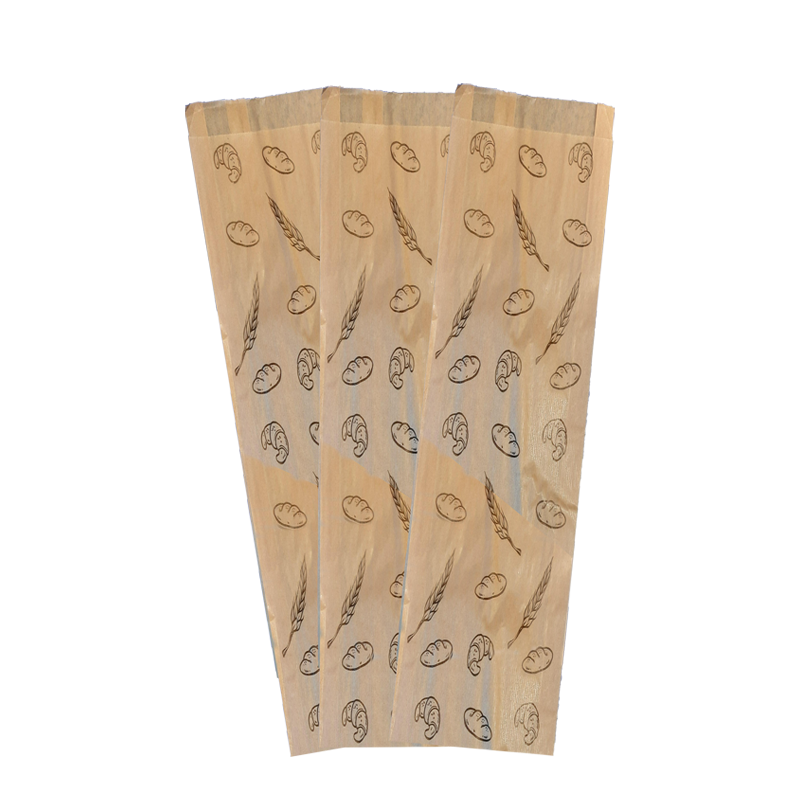BOLSA PAPEL KRAFT 9+5x50 BAGUETE 1000 UDS - Imagen 2