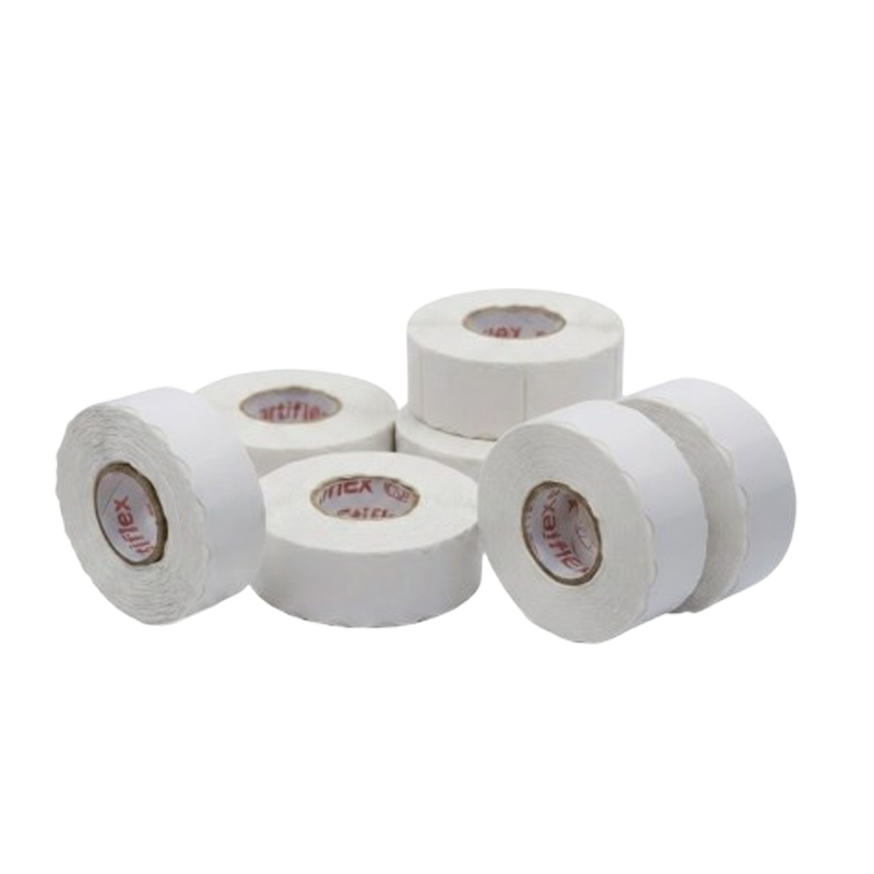ROLLO ETIQUETA BLANCA 12x26 8 UDS - Imagen 2