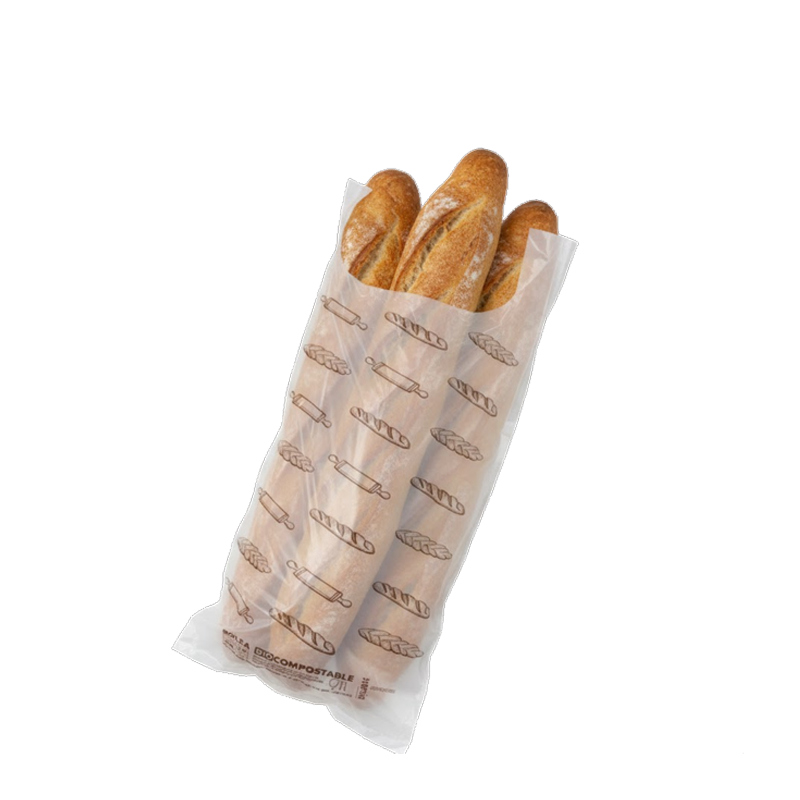 BOLSA BIO COMPOSTABLE ASA ROLLO PAN 30x60 200 UDS - Imagen 2