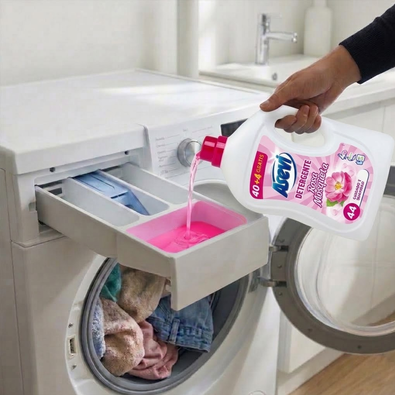 DETERGENTE ASEVI ROSA MOSQUETA 40+4 DOSIS - Imagen 2