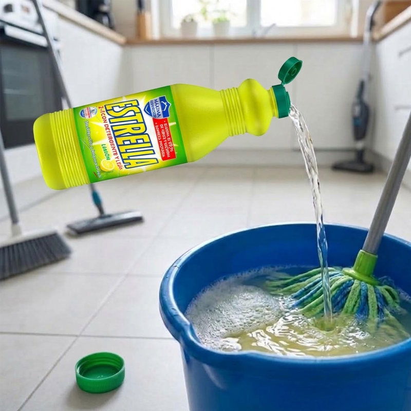 LEJIA CON DETERGENTE ESTRELLA LIMON 1,43 L - Imagen 2